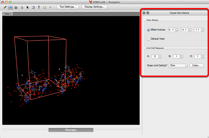 Crystal View Options...