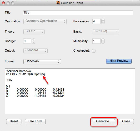 Running Gaussian